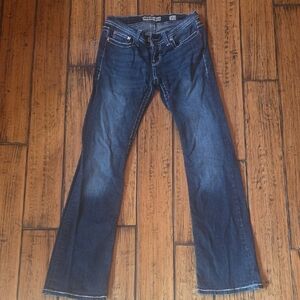 BKE Dark Blue Flare Women's Jeans